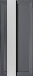 Бриклаер Шкаф подвесной Берлин 40x90 оникс серый – фотография-1